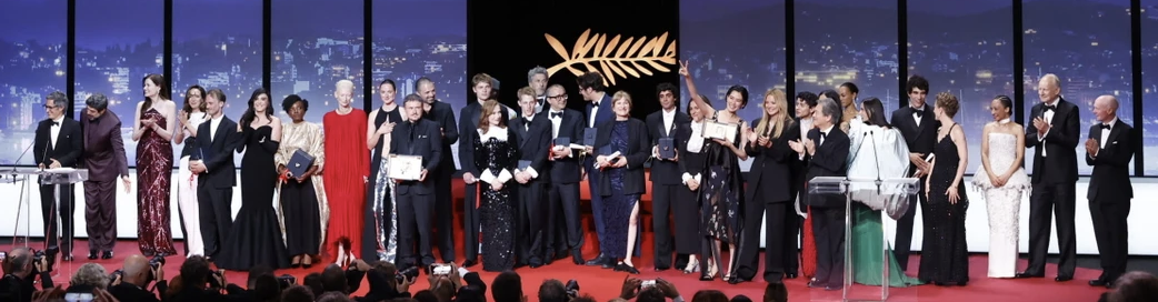 Les lauréats du Festival de Cannes 2026 (photo Amélie Canon/Festival de Cannes)