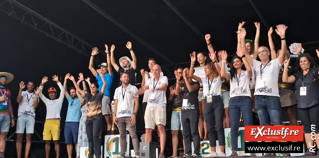 Champions et organisateurs pour le final à la Redoute