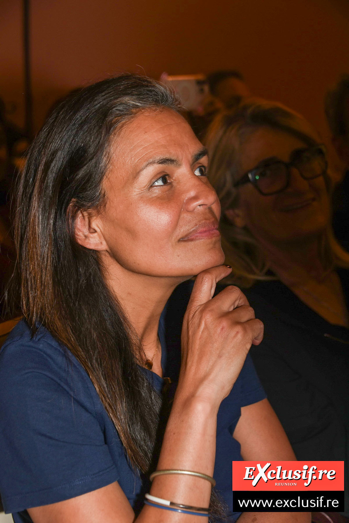 Laurence Roustandjee, captivée...