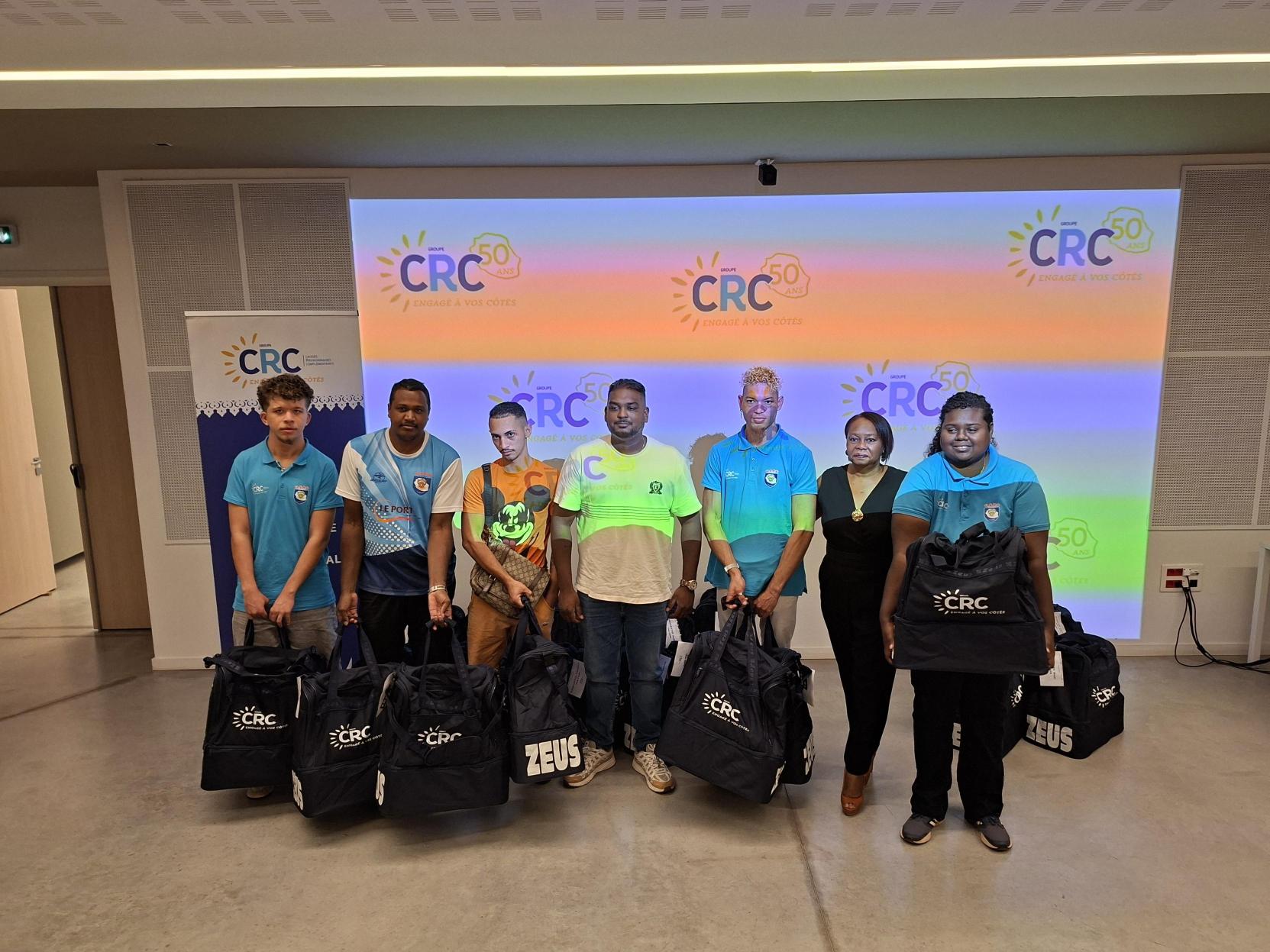 Le Groupe CRC soutient les athlètes réunionnais de sport adapté pour les championnats nationaux
