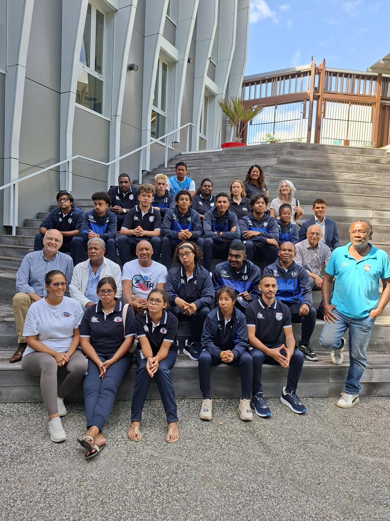 Le Groupe CRC soutient les athlètes réunionnais de sport adapté pour les championnats nationaux