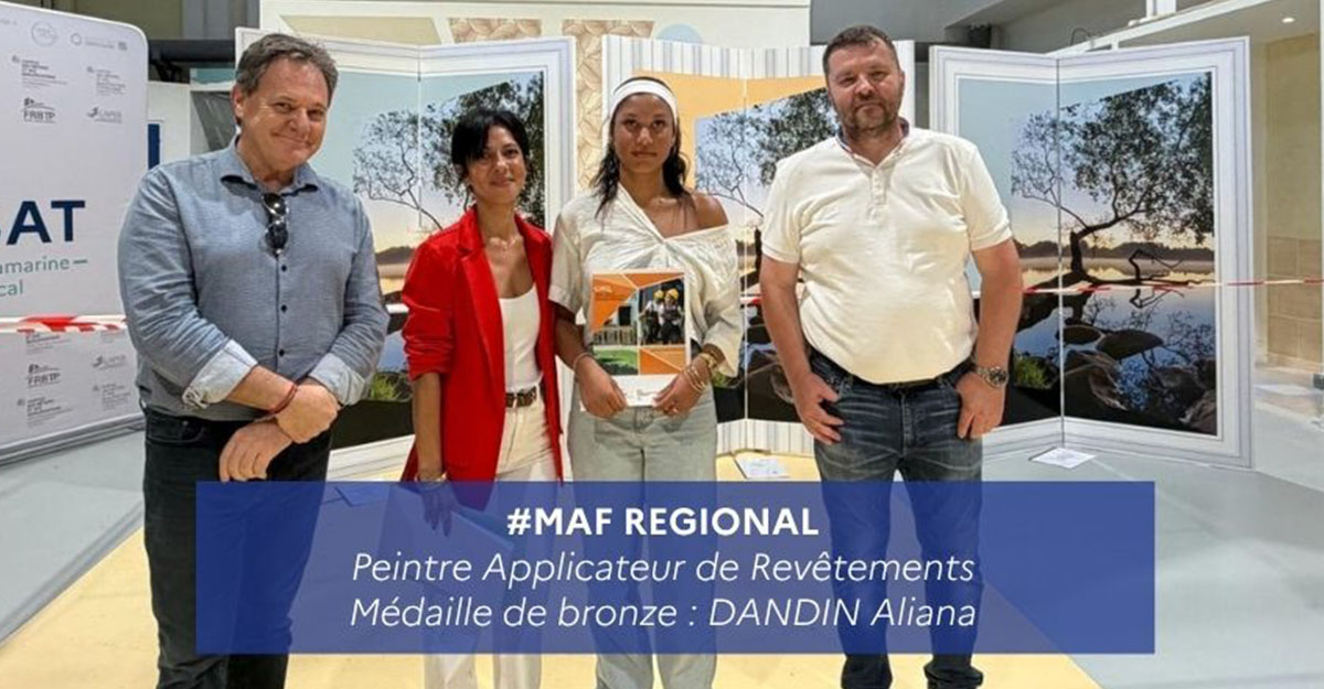 Meilleur Apprenti-Peintre Applicateur de Revêtement: le vainqueur local est...