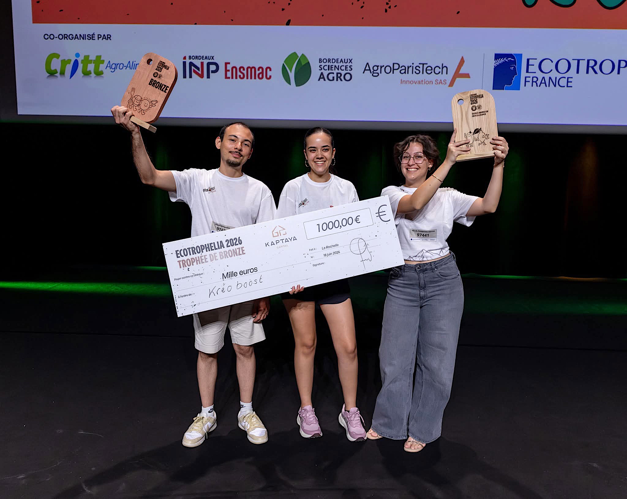 Alexandre, Clara, et Manon sont en 1ère année du cycle ingénieur Agroalimentaire