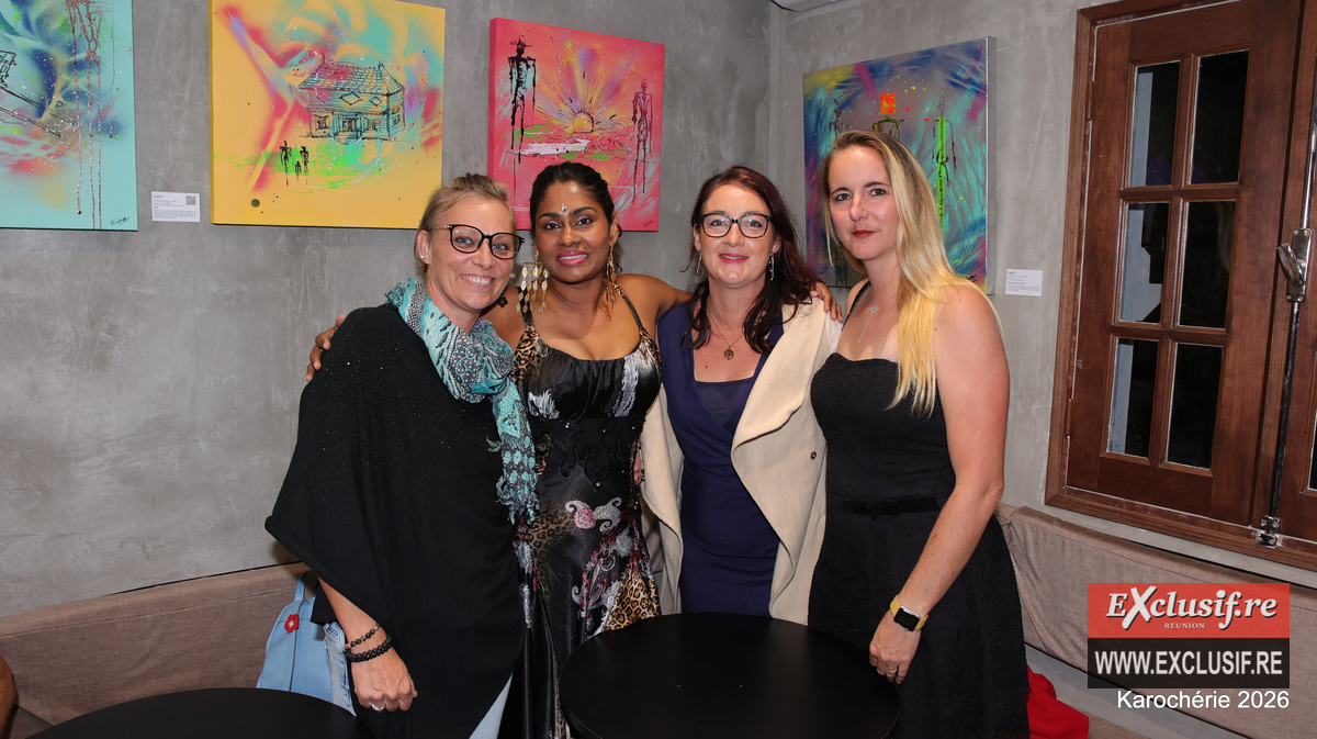Plusieurs invité.e.s étaient là pour le vernissage