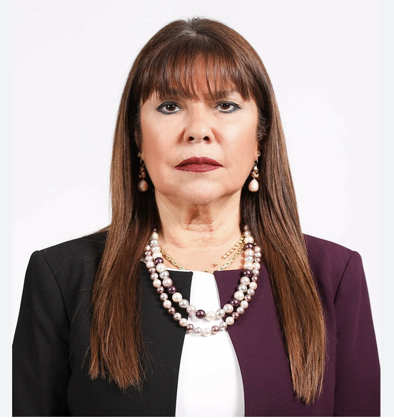 Celeste Amarilla, la sénatrice paraguayenne qui en veut à Mbappé d'avoir éliminé son équipe. Au point d'écrire n'importe quoi... (photo wikipedia)