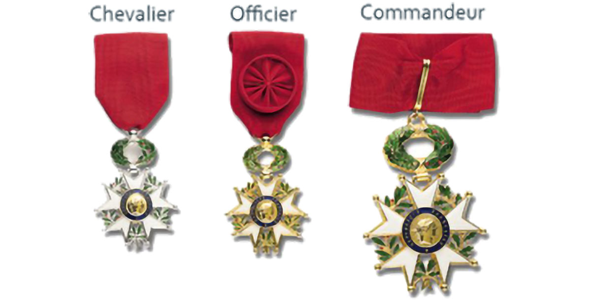 Légion d'honneur promotion 14 juillet: 3 personnalités de l'île distinguées