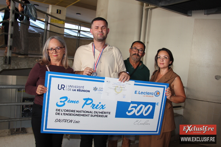 Université de La Réunion: 4 étudiants de Master 2 récompensés pour leur excellence et leur engagement