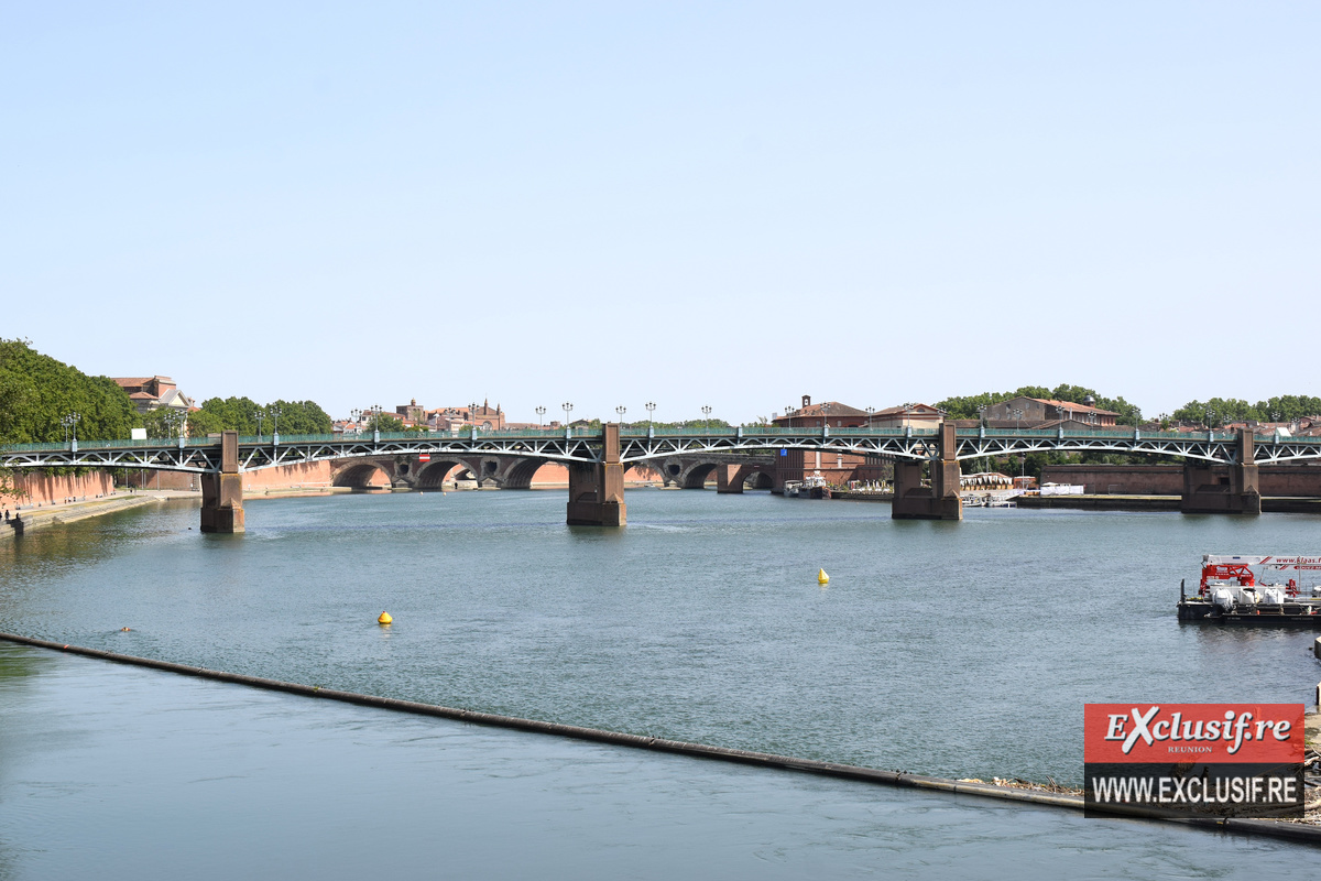 La Garonne traverse Toulouse