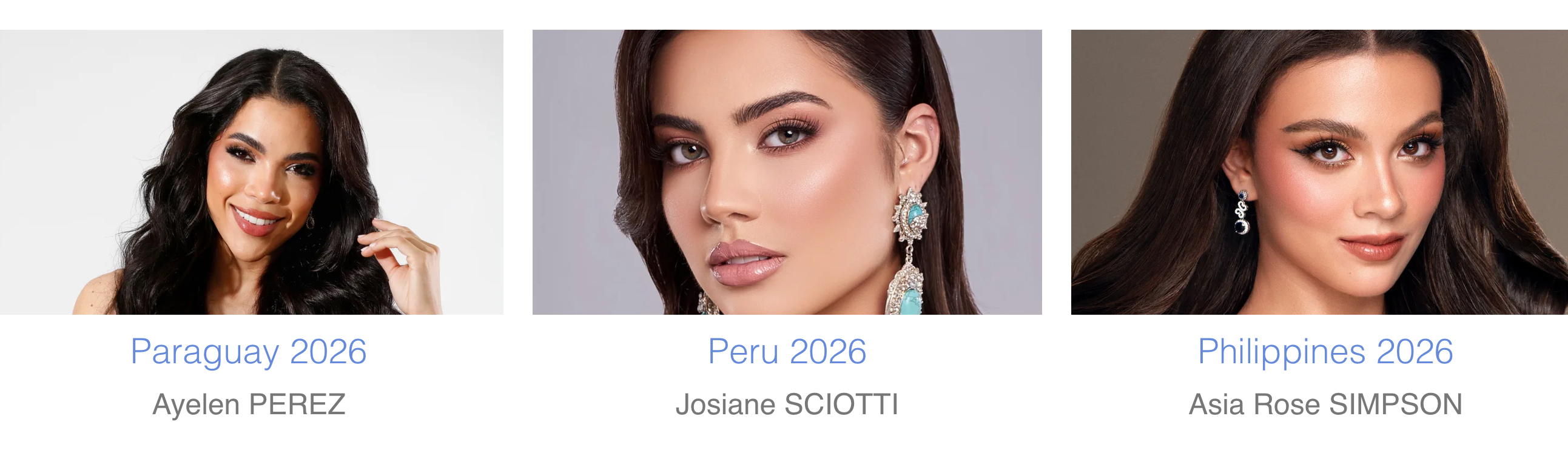 Miss Monde ce samedi 5 septembre au Vietnam: découvrez les 111 candidates