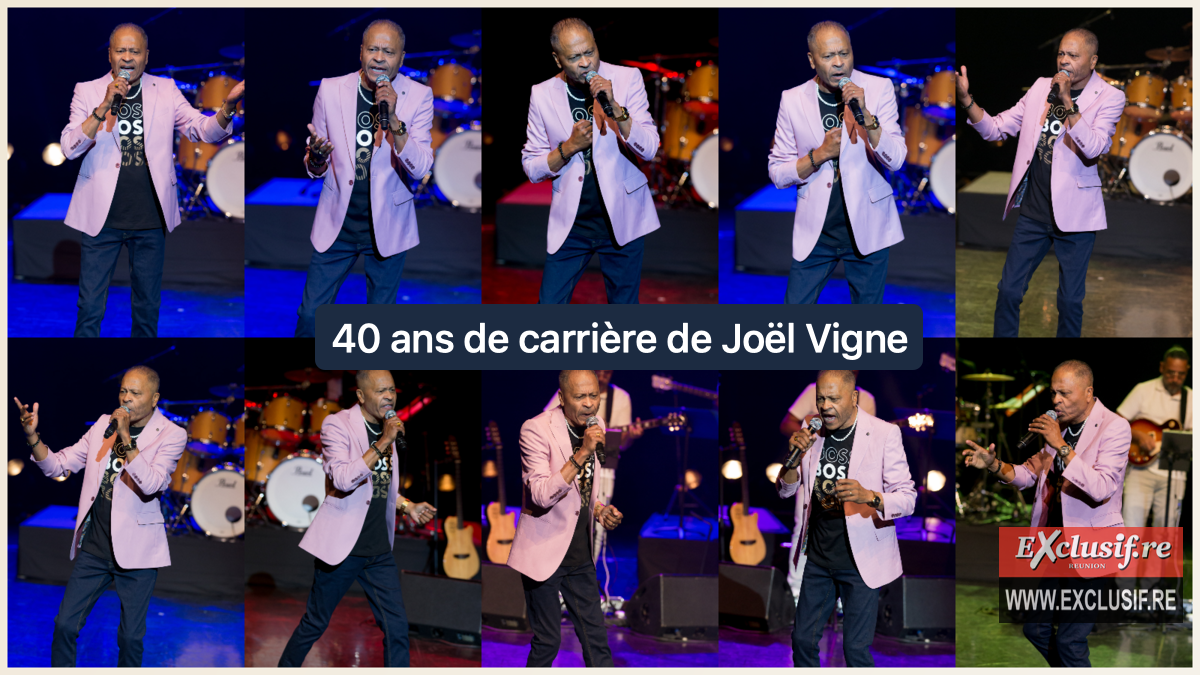 Concert de Joël Vigne au Tampon: 40 ans de carrière ça se fête!