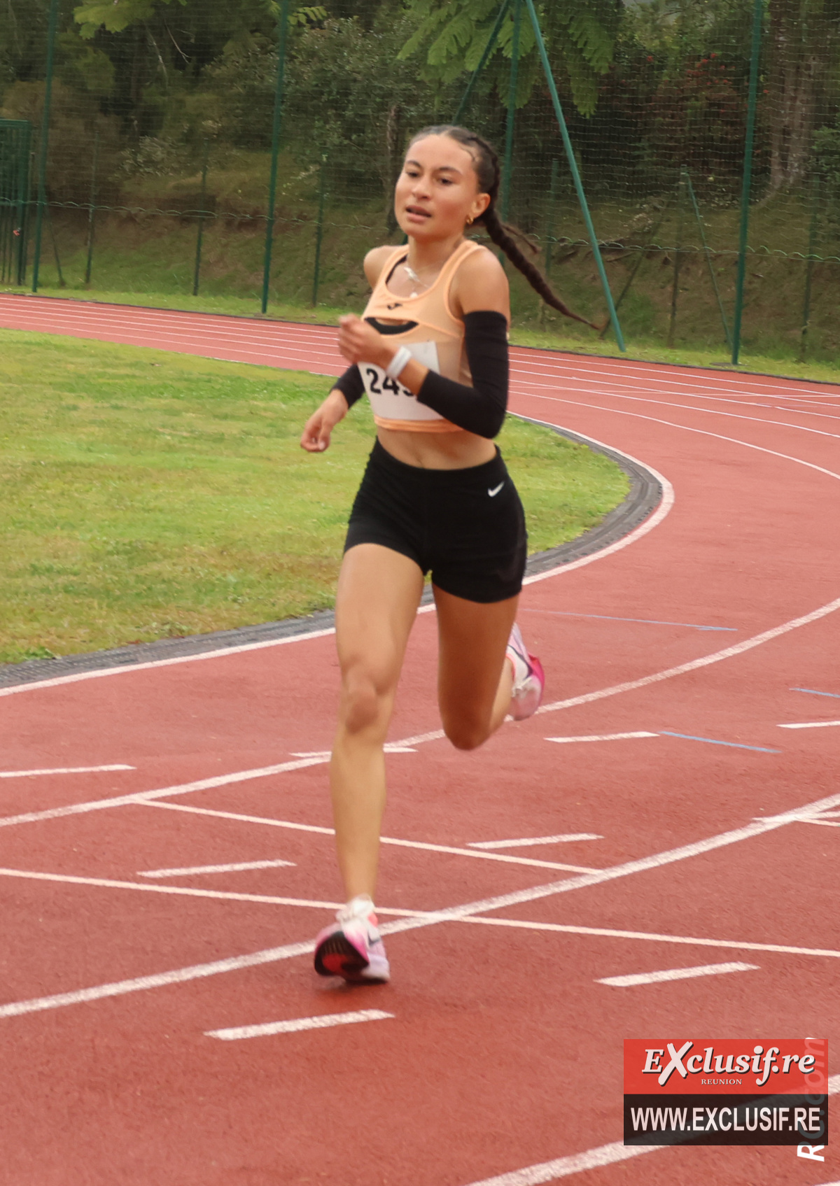 De niveau national, Andriana Bègue a dominé la course