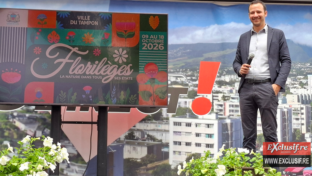 Alexis Chaussalet, maire de la Ville du Tampon