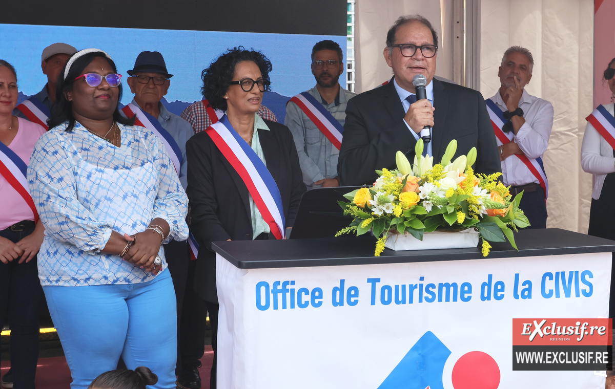 David Lorion, maire de Saint-Pierre et président de la CIVIS : «  A Cilaos, nous sommes dans la plus belle ville touristique de La Réunion »