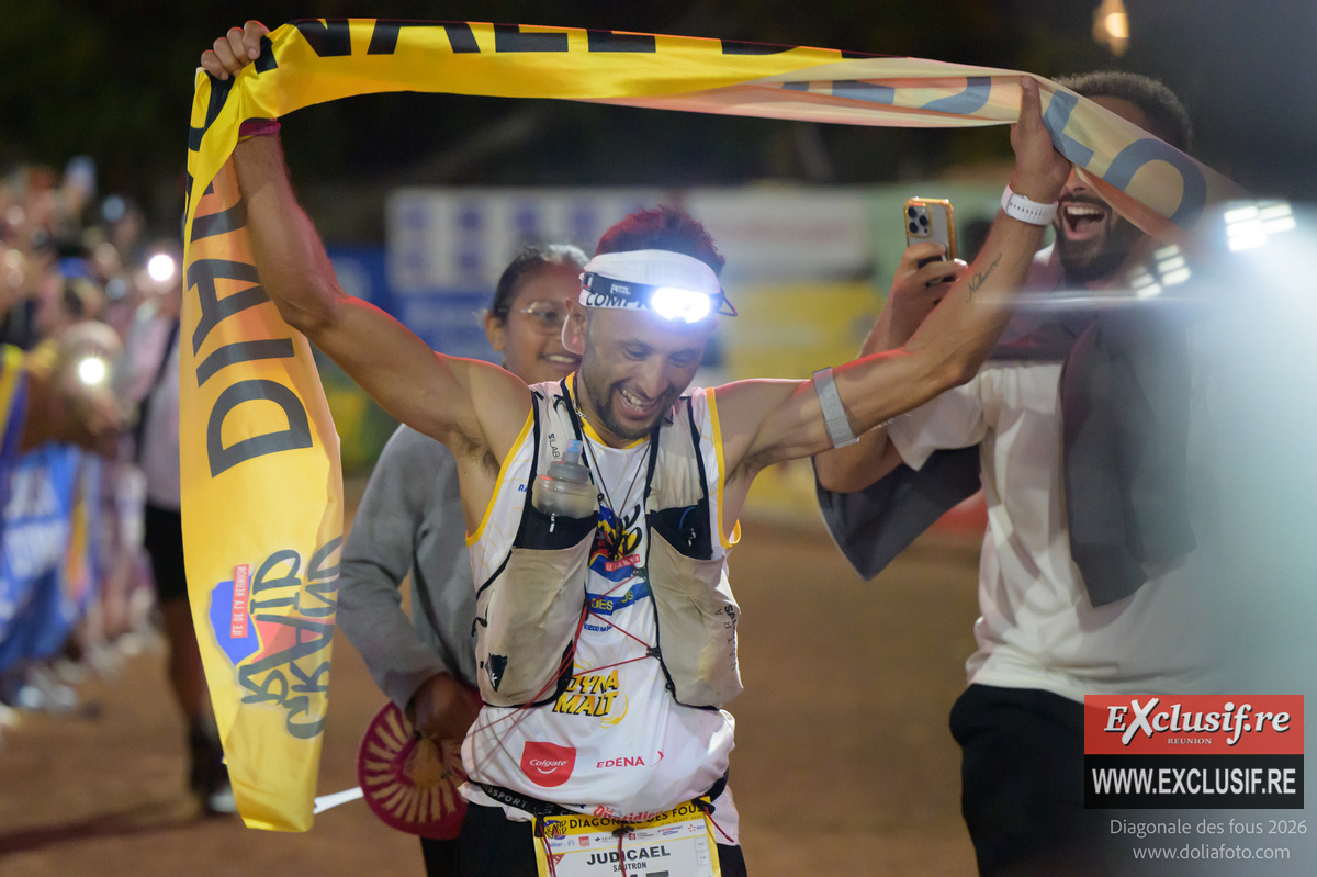 Grand Raid 2026: des images de l'arrivée de la Diagonale des Fous