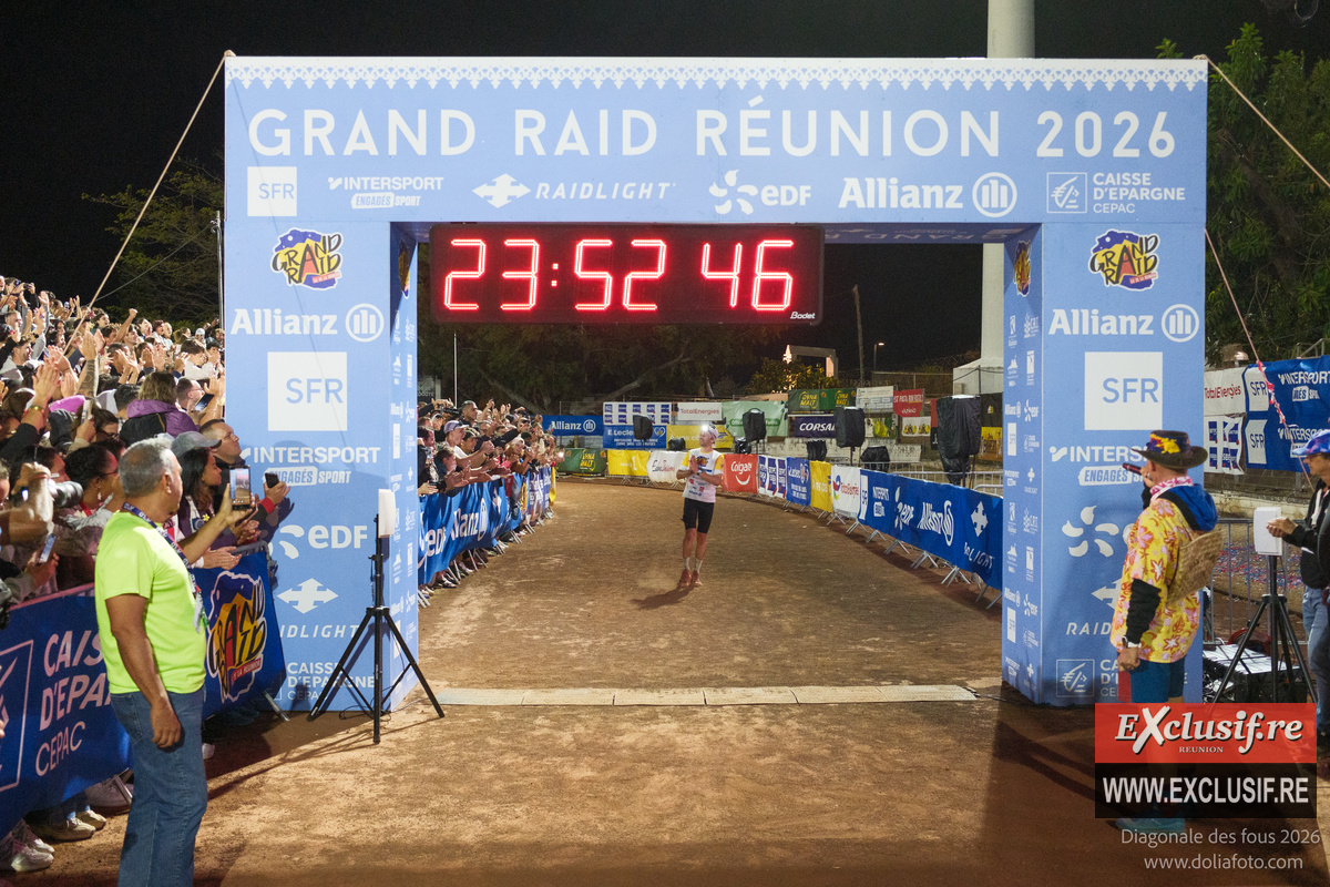 Grand Raid 2026: des images de l'arrivée de la Diagonale des Fous
