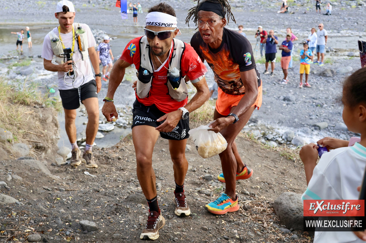 Judicaël Sautron est dans le peloton de tête