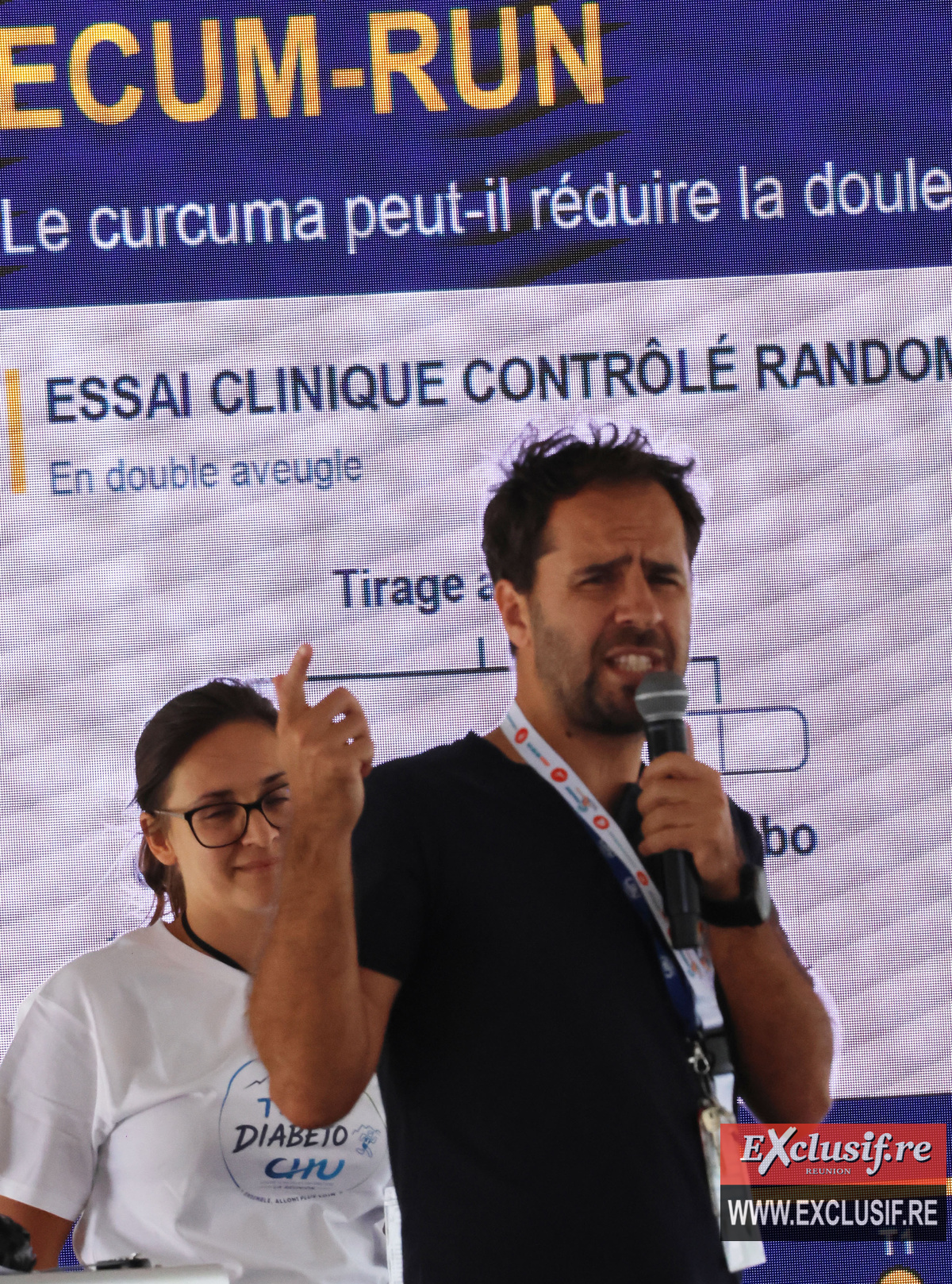 Nicolas Bouscaren, médecin au CHU et reponsable de l'étude menée sur le Grand Raid
