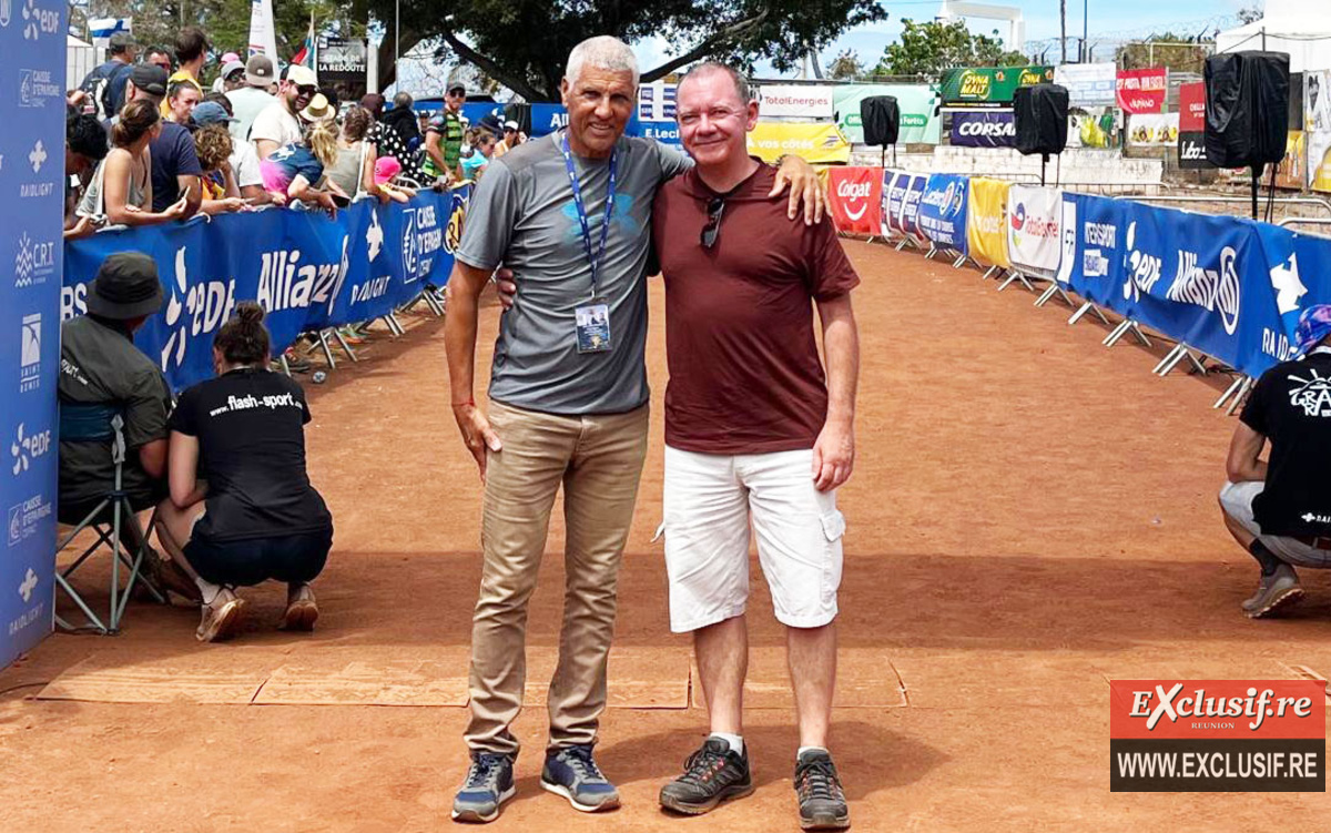 Jean-Louis Prianon  et Denis Tranzeat, Directeur Régional Outre-Mer de GMF