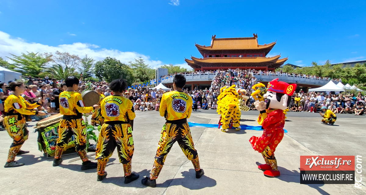 Démonstration fort appréciée de la troupe Ping-Sheng