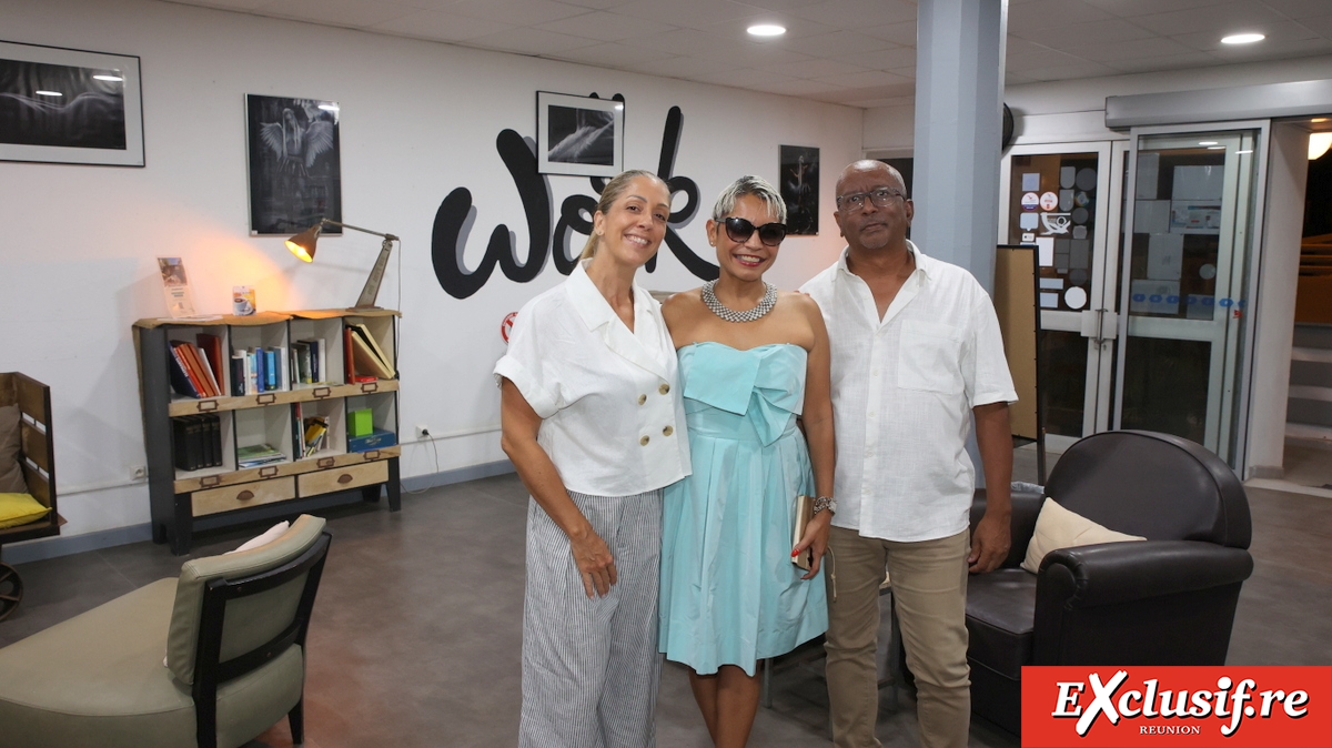Magali, Edwige Marimoutou, et Patrick Imanatze