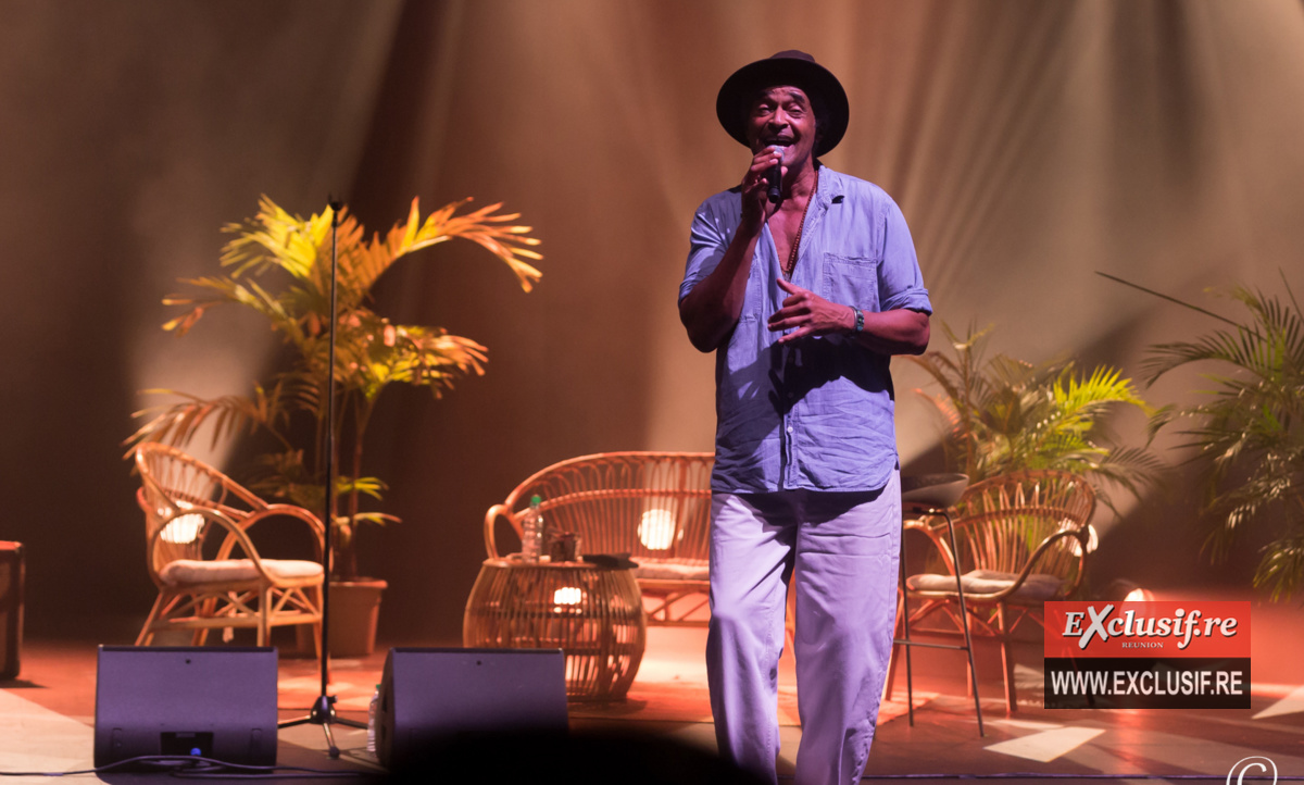 Concert de Yannick Noah au Téat Champ Fleuri: photos
