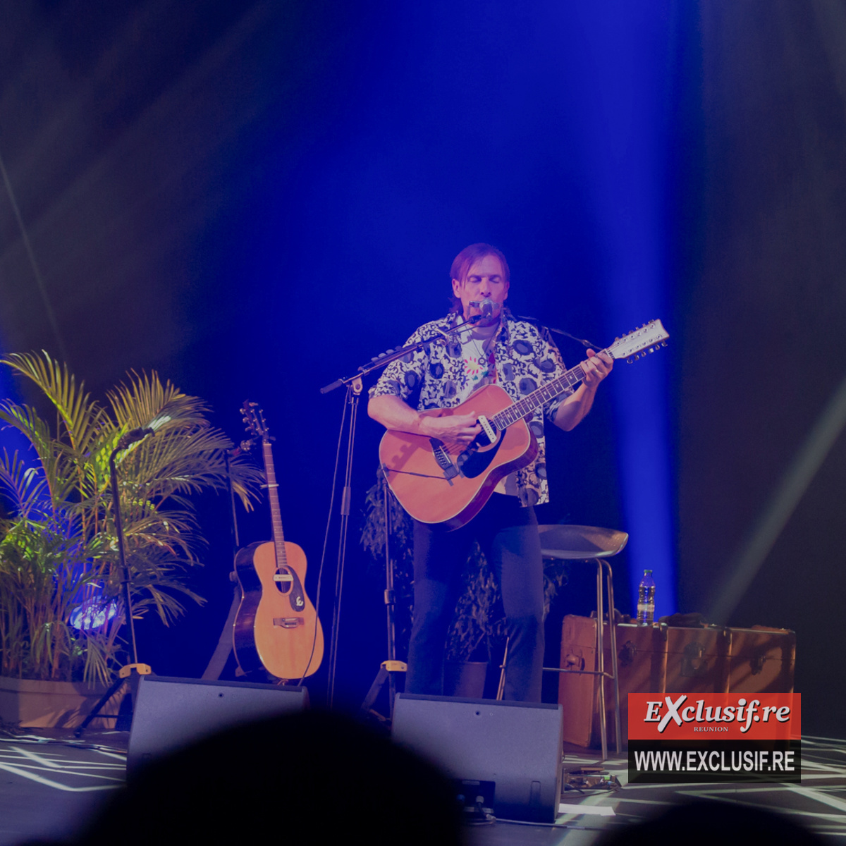 Concert de Yannick Noah au Téat Champ Fleuri: photos