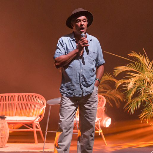 Concert de Yannick Noah au Téat Champ Fleuri: photos