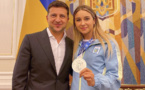L'Ukrainienne Anzhelika Terliuga, championne du monde de karaté, à Saint-Pierre