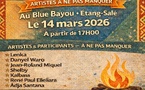 "Bal la Poussière" à l'Etang-Salé ce samedi 14 mars avec Danyél Waro et d'autres...