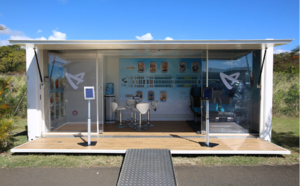 Une agence d'Air Austral mobile dans un "Contain'air"!