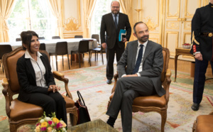 Nassimah Dindar a rencontré Edouard Philippe à Matignon