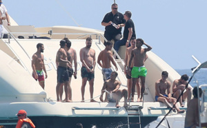 Neymar a dépensé 500 000 euros à Saint-Tropez!