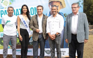 Pandathlon dimanche 17 septembre au Colorado: avec Thierry Jardinot et Miss Réunion 