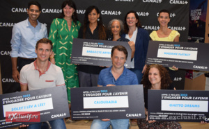 Canal+ Réunion: les 5 lauréat.e.s "Appel à projets" gagnent 40 000€ chacun.e