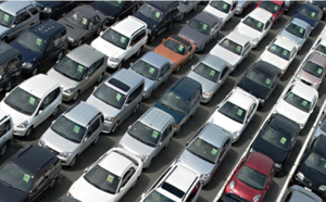 Un marché auto déjà en recul par rapport à 2024 qui était déjà en baisse...