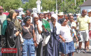 Marche blanche contre la profanation de la Vierge Marie: photos