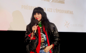 Aurélia Mengin, réalisatrice de "Scarlet Blue", à juste titre très fière de ce Prix du Jury
