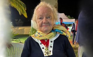 Madame Aude élevée au grade de commandeur de la Légion d'honneur