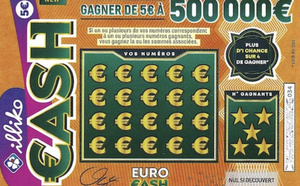 500 000€ gagnés au grattage CASH à Sainte-Suzanne (La Réunion)