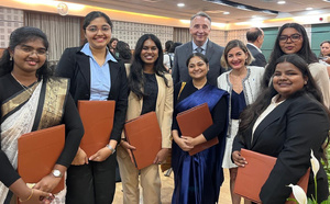 Remise de diplômes du Campus franco-indien ILIADE