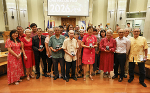 Jour de l'an chinois: le Département aux couleurs du Cheval de Feu