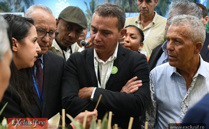 Salon International de l'Agriculture à Paris: visite de la Ministre des Outre-mer Naïma Moutchou