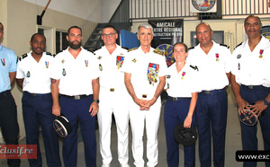 Gendarmerie Nationale de La Réunion: cérémonie d'hommage aux héros décédés