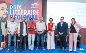 Région Réunion: remise du Prix Littéraire Régional Alain Lorraine 