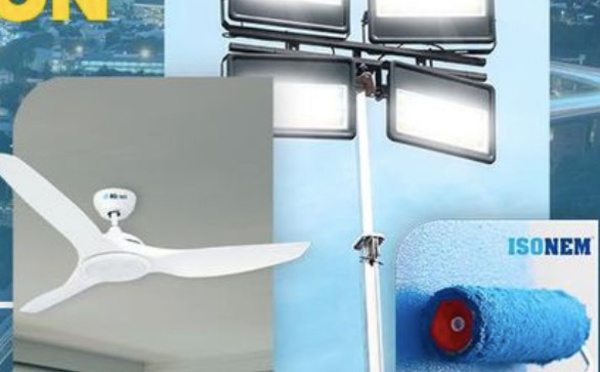 Projecteurs LED, brasseurs d'air, peinture: des produits qui font baisser la consommation d'énergie