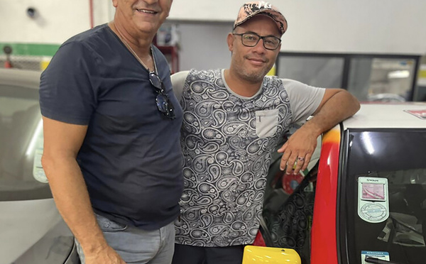 Malik Unia et Christy Lowinsky sont déjà à l'île Maurice pour cet événement qui se déroule ce dimanche 9 février