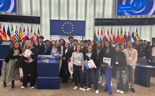 Au Parlement Européen des Jeunes