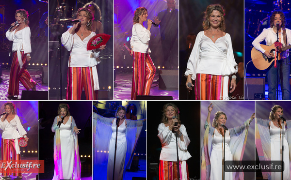 Jeane Manson en concert au Téat Plein Air de Saint-Gilles: photos