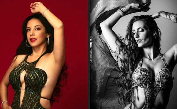 Danse orientale: Acia Legras de retour dans son île avec la star Silvia Brazzoli