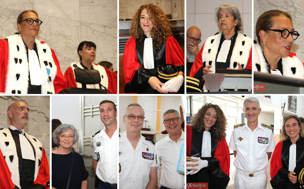 Justice: audience solennelle de rentrée de la cour d'appel de Saint-Denis